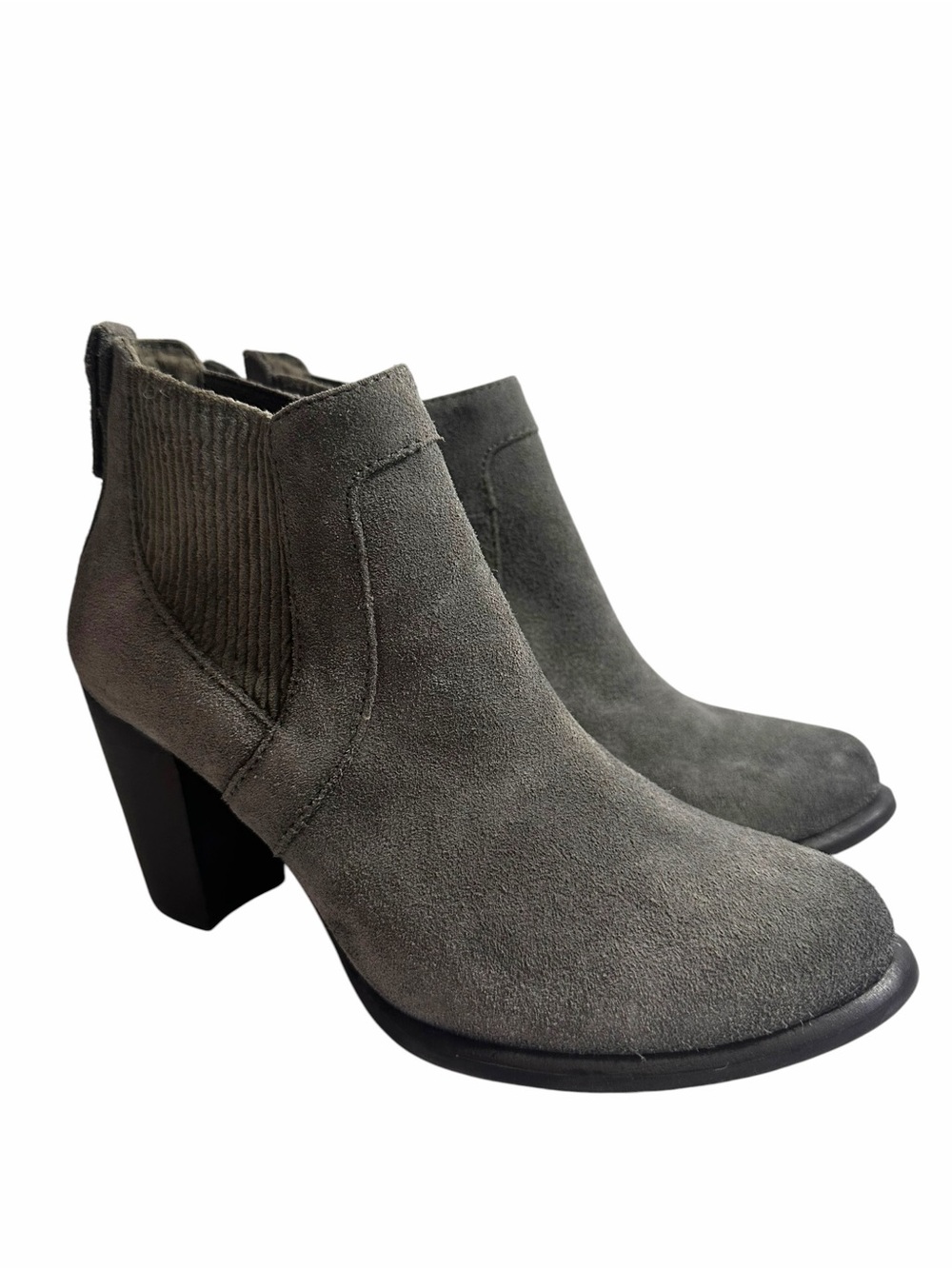 Ugg Women’s Gray Suede Cobie II Chelsea Suede Booties Size 8